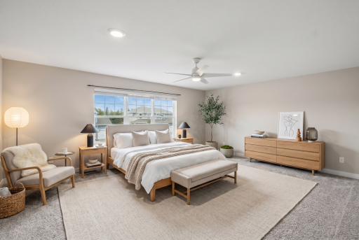 Primary Bedroom (virtually staged)