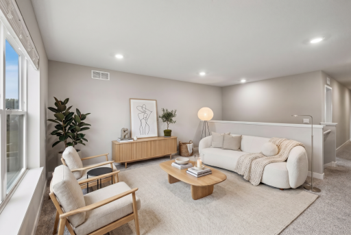 Upper Level Loft (virtually staged)