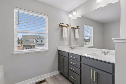 Primary Bath double vanity