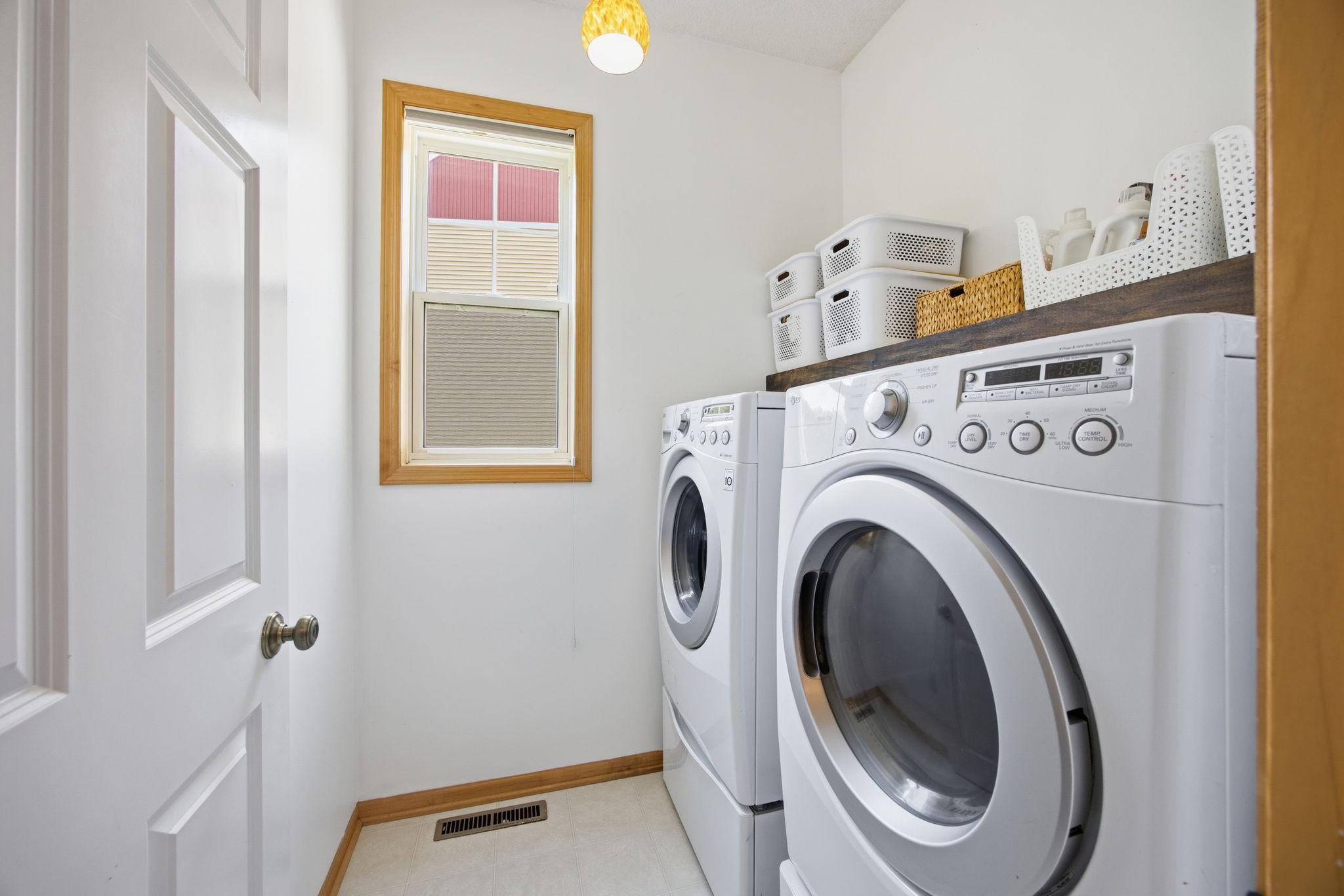 Main floor laundry