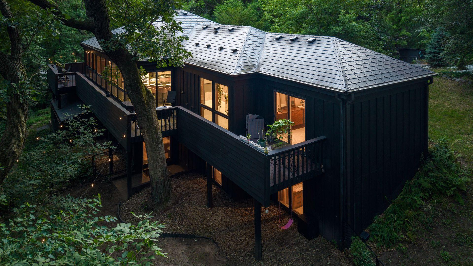 Back Of Home - At Dusk