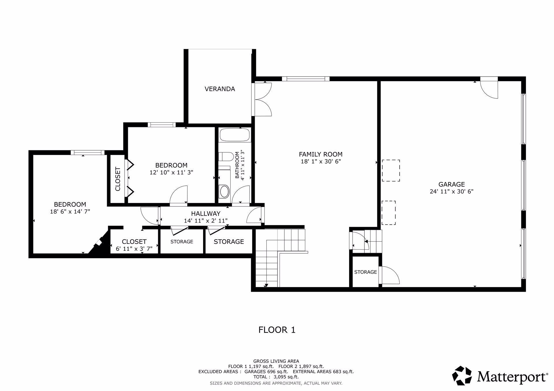 Lower Level Floorplan
