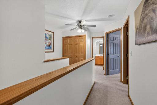 Upper Level features 4 bedrooms, 2 bathrooms and a Laundry Closet