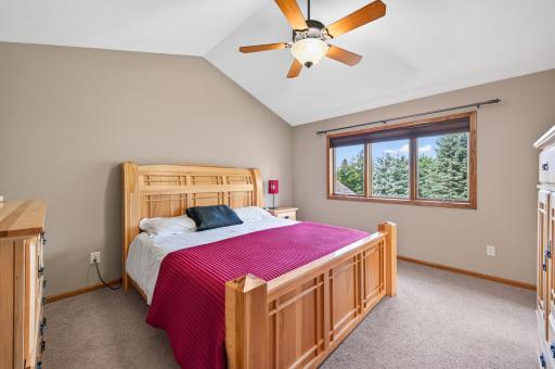Large Primary Bedroom w/Vaulted Ceilings