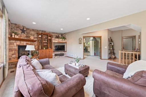 An adjacent Flex Room off the Family Room