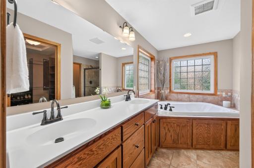 Large Primary Bathroom with Water Closet