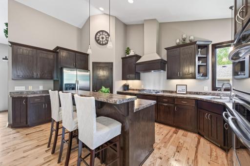 The most beautiful kitchen with a huge pantry