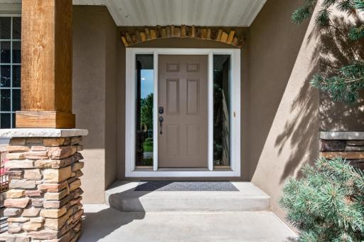 Beautiful Entrance to a Beautiful Home!