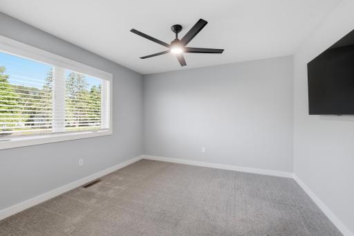 Upper level Bedroom 3 with walk in Closet