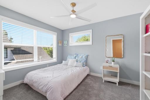Upper Level Bedroom 2 with walk in Closet