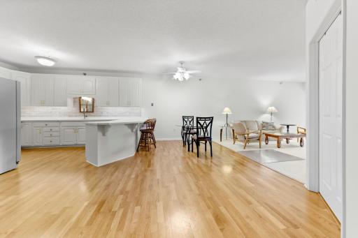 Open kitchen concept