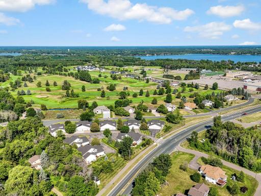 Chisago Lakes Golf Course and another lake chain nearby - North Lindstrom - South Lindstrom - and Chisago Lakes