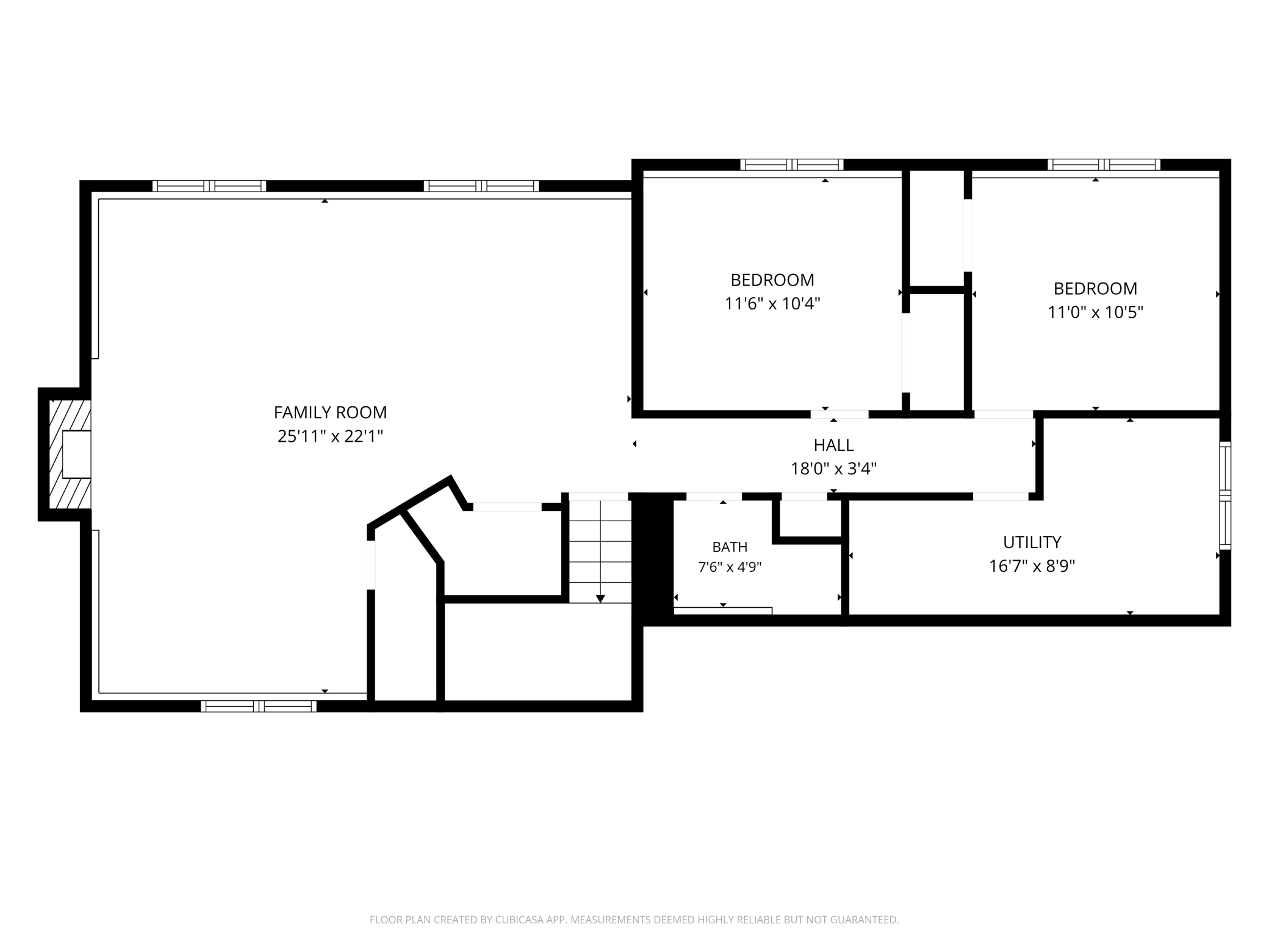 Lower Level Floor Plan