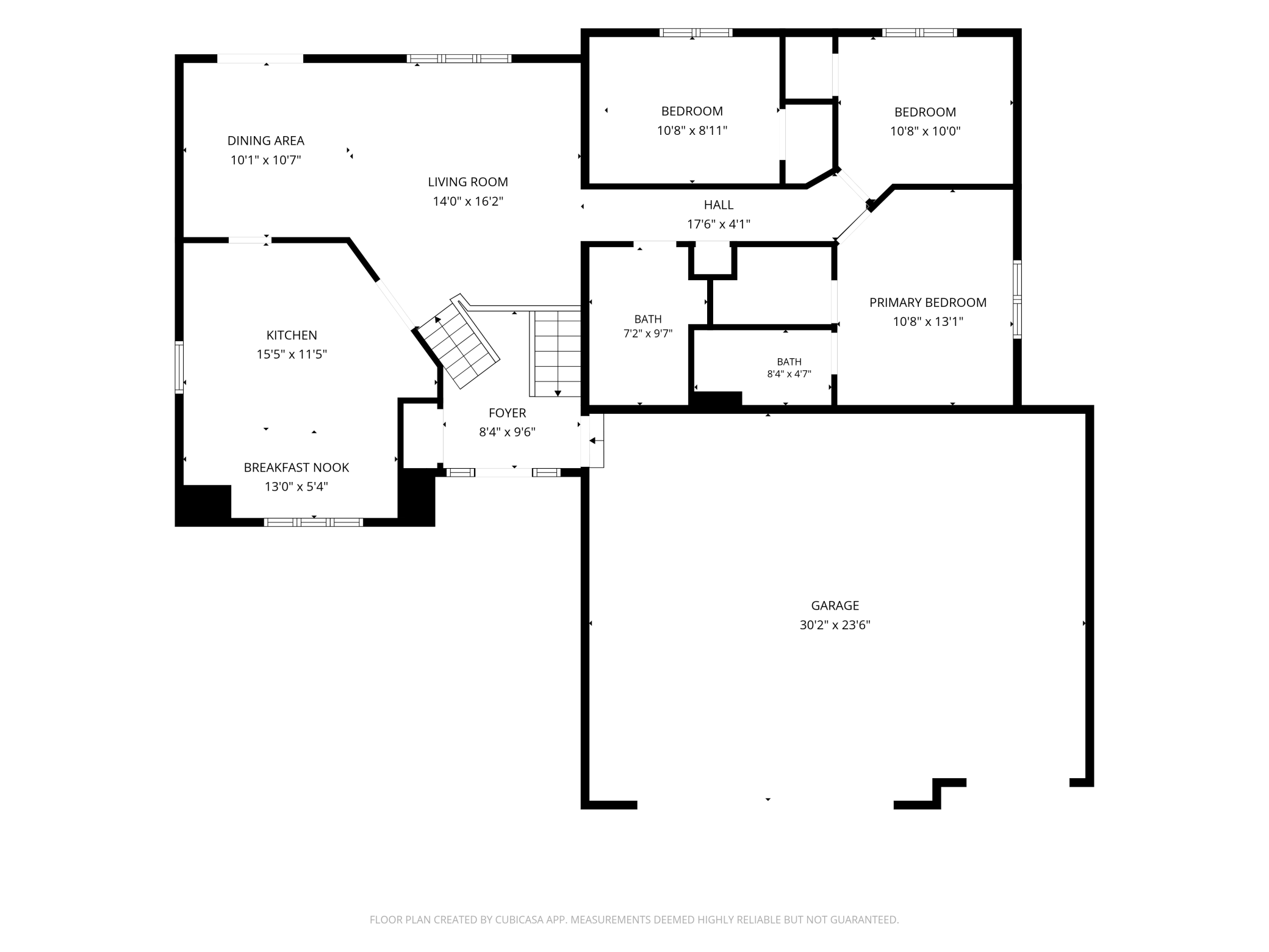 Upper Level Floor Plan