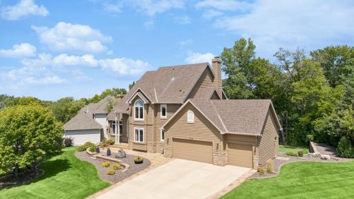 Extensive exterior updates make this yard worry and maintenance free