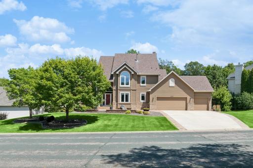 This 4 bedroom, 3.5 bathroom home sits on a stunning half acre lot.