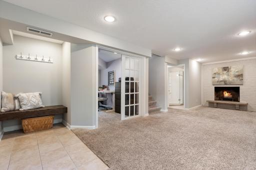 Lower level 3rd bedroom