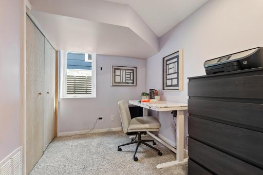 3rd bedroom with closet