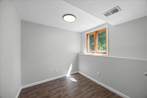 Lower level bedroom or office