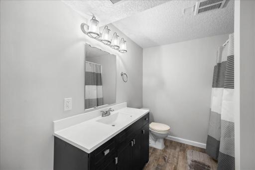 Lower level 3/4 bath