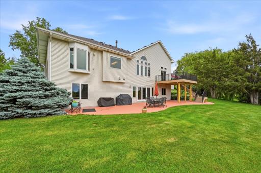 Enjoy peaceful views and exceptional privacy from the expansive outdoor living spaces.
