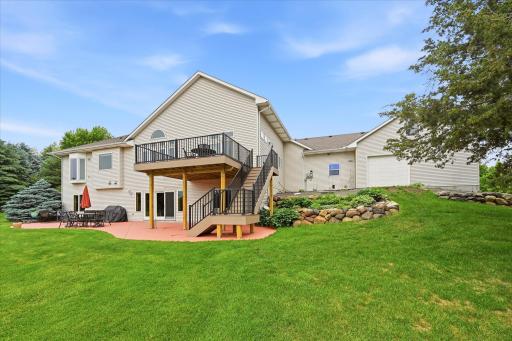Thoughtfully landscaped grounds offer beauty throughout the seasons.