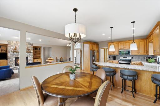 Main-level living amenities provide comfort and convenience in a well-designed floor plan.