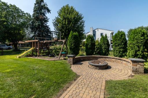 Relax Around the Fire on This Custom Built Fire Pit