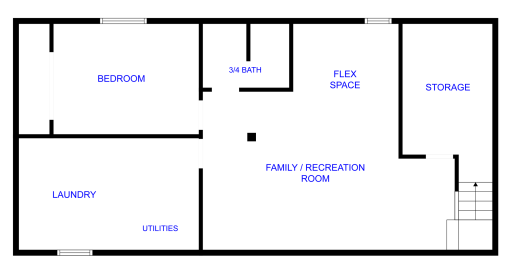 Floorplan-Basement Level