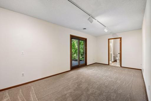 Lower level walkout family room. Walk out to patio.