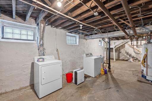 Shared Laundry in Basement