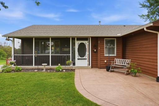 enjoy the screened in porch