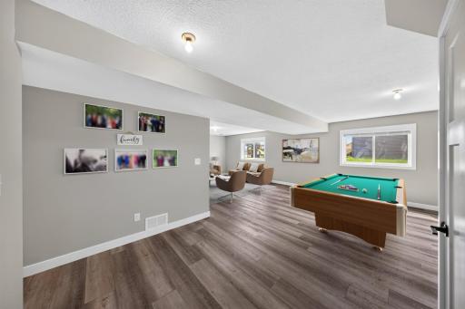Lower level photos have been staged to help visualize the space.