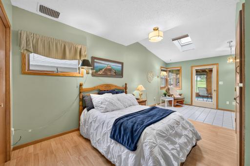 Rare oversized main-level primary suite with plenty of room to make your own.