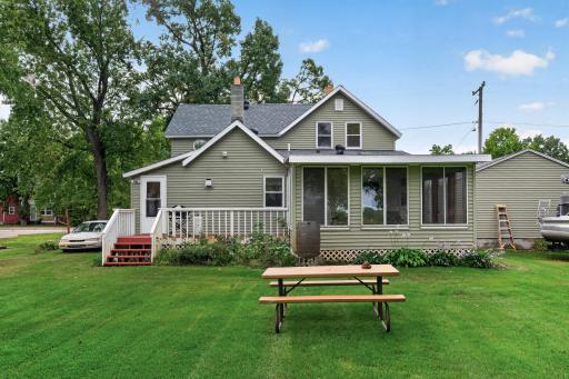 Step outside to a wide-open backyard with room to spread out and enjoy the peaceful setting.