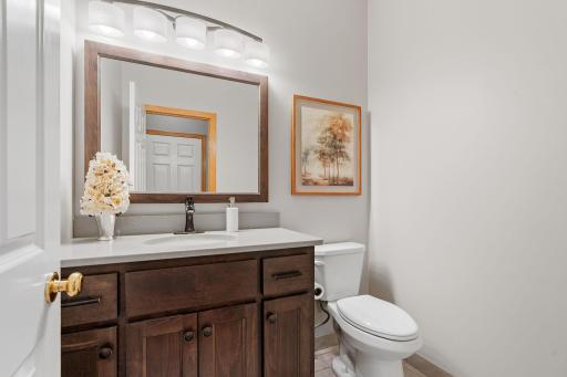 Powder bath main floor