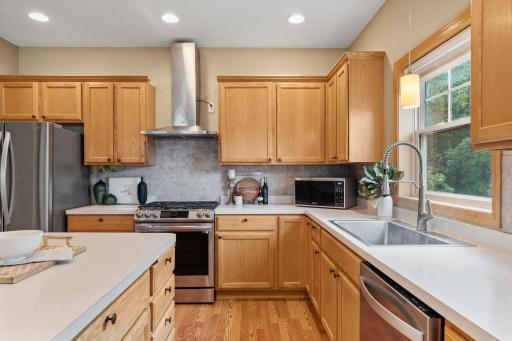 Vented stove top