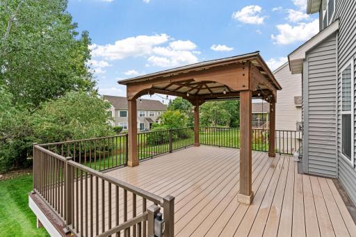 Covered pergola