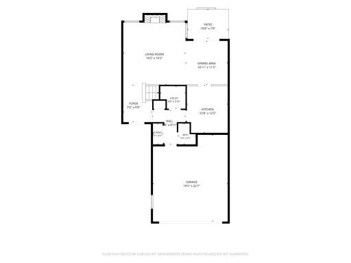 Main Floor Floor Plan for 1953 Waterford Place SW Rochester, MN 55902