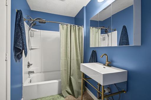 Private primary bedroom full bath.