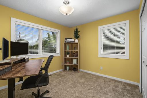 Upper level bedroom or office.