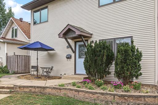 Front yard leaves plenty of room for patio and more outdoor living space.
