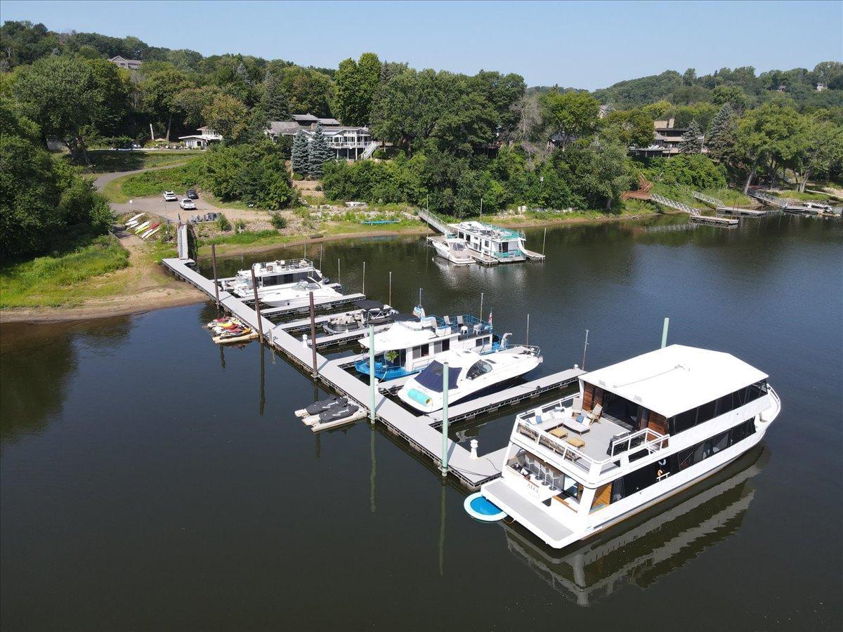 View from the end of the dock.