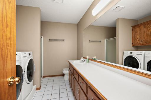 SECOND main floor bathroom with shower