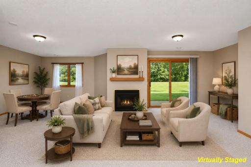 Set up lower level for any needs!
