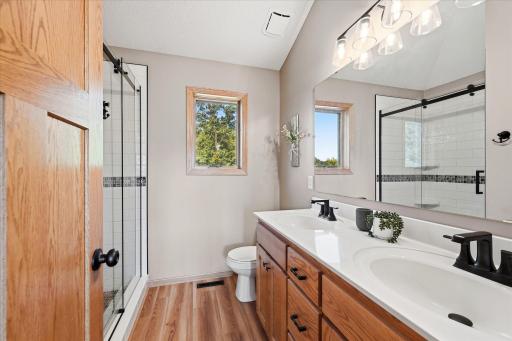 Bright and inviting bathroom with clean, modern feel.