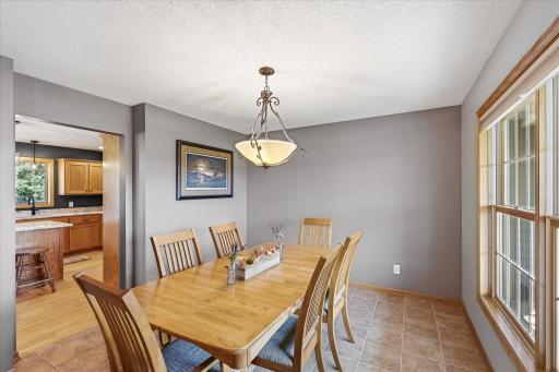 Entertain with ease in this spacious formal dining room.