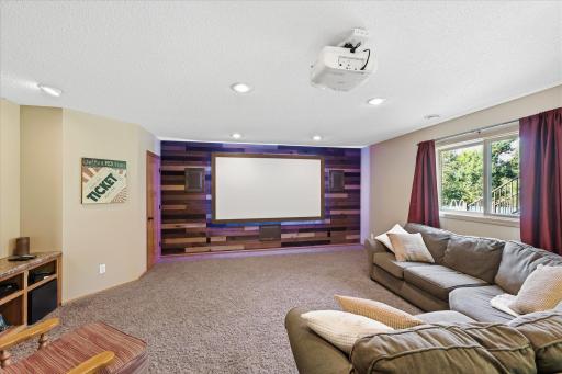A dedicated entertainment space everyone will enjoy.
