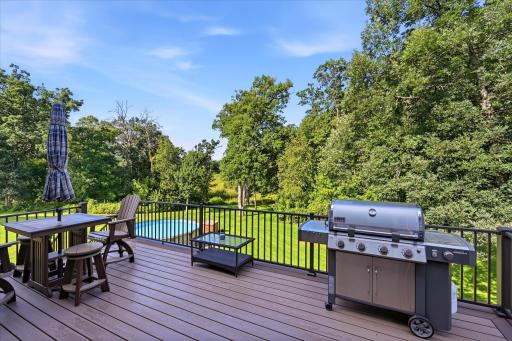 Maintenance free deck.