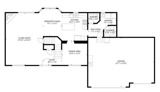 Main Level Floor Plan